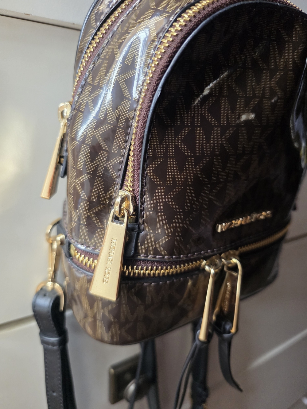 MK mini Rhea backpack & Wallet - Picture 3 of 7